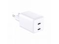 3mk Hyper Charger PD 45W+USB Cable C to C White