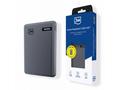 3mk Pocket Powerbank 5,000mAh 12W USB 1C Grey pro 