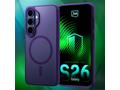 3mk ochranný kryt Smoke MagCase Purple pro Samsung