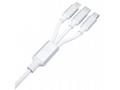 3mk nabíjecí kabel - Hyper Cable 3in1 A, C to C, M