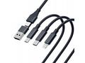 3mk nabíjecí kabel - Hyper Cable 3in1 A, C to C, M