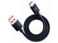 3mk datový kabel - Hyper Cable A to C 1.2m 3A, čer