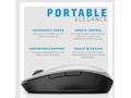 HP Dual Mode Silver Mouse 300 - bluetooth myš, při