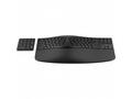 HP 960 Black Ergonomic Wireless Keyboard - bezdrát