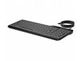 HP 400 Backlit Wired Keyboard - drátová podsvícená
