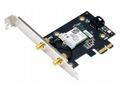 ASUS PCE-AXE5400, WiFi 6E PCI-E adaptér se 2 exter