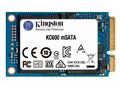 Kingston SSD 256GB KC600 SATA3 mSATA (R:550, W:520