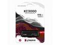 Kingston KC3000, 512GB, SSD, M.2 NVMe, 5R
