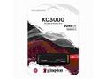 Kingston SSD 2048GB KC3000 PCIe 4.0 NVMe M.2 TLC (