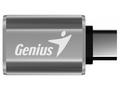 GENIUS ACC-C2A redukce z USB-C na USB-A, kovově še