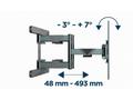 GEMBIRD Držák TV WM-80ST-01, 37"-80" (60kg), otočn