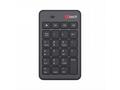 C-TECH Numerická kávesnice KBN-02WS, 23 kláves, Be