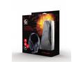 GEMBIRD sluchátka s mikrofonem GHS-05-B, gaming, č