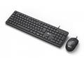 C-TECH KBM-105, drátový combo set klávesnice s myš