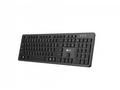 C-TECH klávesnice KB-115 bezdrátová 2.4Ghz USB, sl