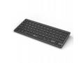 C-TECH Klávesnice KB-120S Dual mode, bezdrátová, B