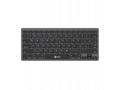 C-TECH Klávesnice KB-120S Dual mode, bezdrátová, B