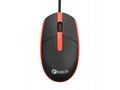 C-TECH myš WM-10, USB, 1200 DPI, červená