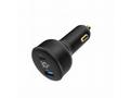GEMBIRD Nabíječka do auta, 1x USB, 1xUSB-C, rychlo