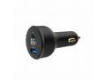 GEMBIRD Nabíječka do auta, 1x USB, 1xUSB-C, rychlo