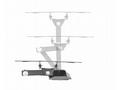 GEMBIRD Držák TV WM-42ST-01, 23"-42" (20kg), nasta