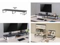 GEMBIRD Podstavec pod 2 monitory MS-TABLE2-01, čer