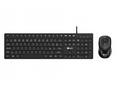 C-TECH Klávesnice KBM-108, drátový combo set s myš