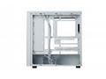 Cooler Master case Elite 502 White Lite, Průhledná
