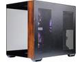 Cooler Master case Elite 481 Wood, mATX, Průhledná