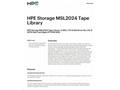 HPE Storage MSL2024 Tape Library (MSL LTO8 SAS Dri