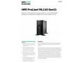 HPE PL ML110g11 5416S (2.0G, 16C) 2x32G (p43328) 2