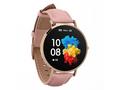 Garett Smartwatch Verona zlatá, růžový řemínek