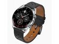 Garett Smartwatch V10 Silver-black leather