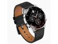 Garett Smartwatch V10 Silver-black leather