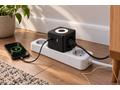Viking síťový adaptér Y23L, 2x 230 V, 1x USB-A, 2x
