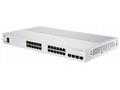 Cisco switch CBS250-24T-4X (24xGbE, 4xSFP+,fanless