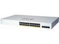 Cisco switch CBS220-24P-4X (24xGbE, 4xSFP+,24xPoE+