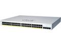 Cisco switch CBS220-48FP-4X (48xGbE, 4xSFP+,48xPoE