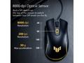 ASUS myš TUF GAMING M3 GEN II (P309), drátová, čer