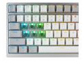 ASUS klávesnice ROG AZOTH Moonlight White, mechani