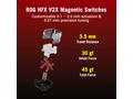 ASUS klávesnice ROG Falchion ACE 75 HE Lava Red, M
