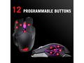 ASUS myš ROG Spatha X 65K, Bezdrátová, až 65 000 D