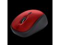 TRUST myš Yvi+ Wireless Mouse Eco Red, červená