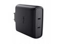 TRUST MAXO 100W 2P USB-C GAN CHARGER BLK