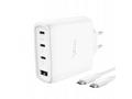 TRUST GaN Nabíječka MAXO 65W, 3xUSB-C, 1xUSB-A, bí