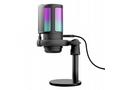 TRUST mikrofon GXT238 Auron, USB-C, RGB, černá