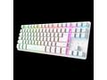 Trust GXT831 Thado TKL, Bezdrátové USB, US, Bílá