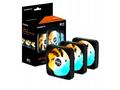 GIGABYTE ventilátor EZ CHAIN RVS FAN 3-PACK, 3x120