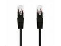 Kabel C-TECH patchcord Cat5e, UTP, černý, 5m