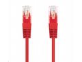 Kabel C-TECH patchcord Cat5e, UTP, červený, 5m